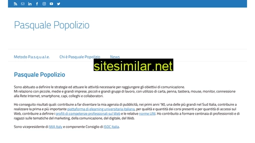 pasqualepopolizio.it alternative sites