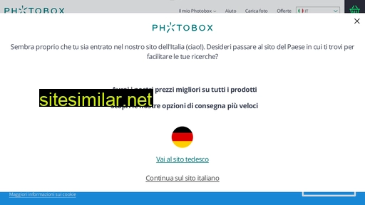 photobox.it alternative sites