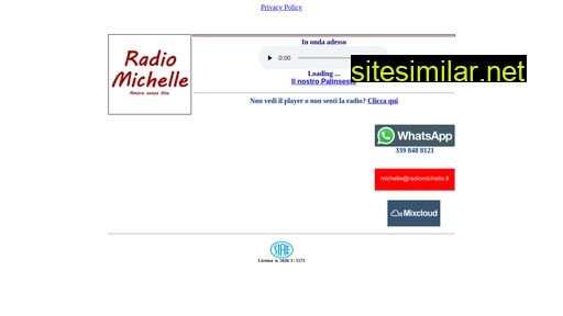 radiomichelle.it alternative sites