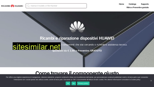Ricambihuawei similar sites