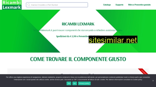 Ricambilexmark similar sites