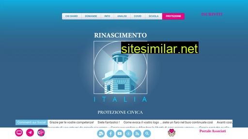 rinascimentoitalia.it alternative sites