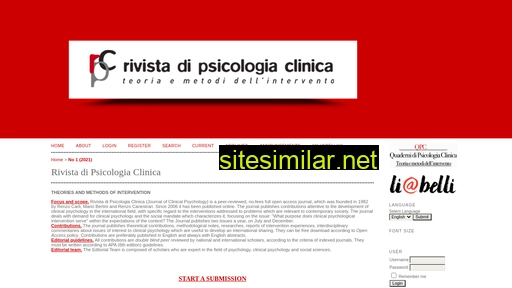 rivistadipsicologiaclinica.it alternative sites