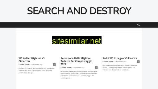 Search-and-destroy similar sites