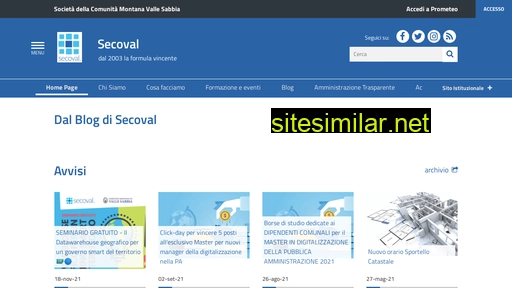 Secoval similar sites
