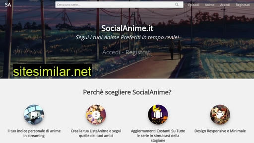 socialanime.it alternative sites