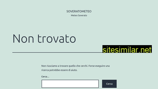 soveratometeo.it alternative sites
