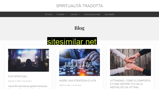 spiritualitatradotta.it alternative sites