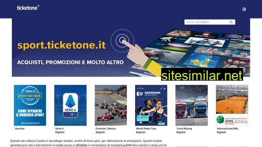 sport.ticketone.it alternative sites