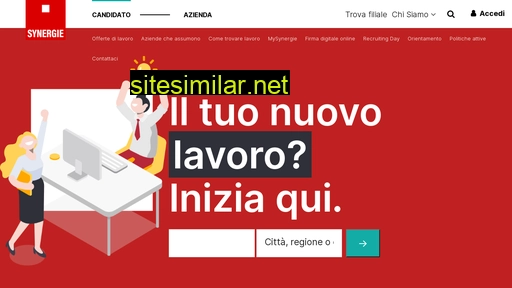 synergie-italia.it alternative sites