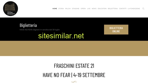 teatrofraschini.it alternative sites