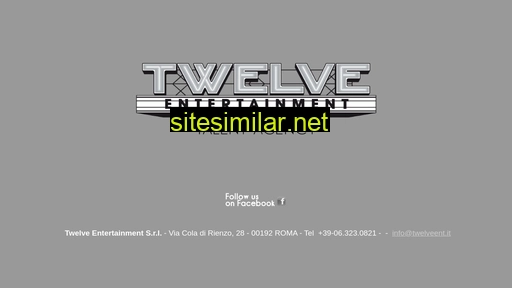 twelveentertainment.it alternative sites
