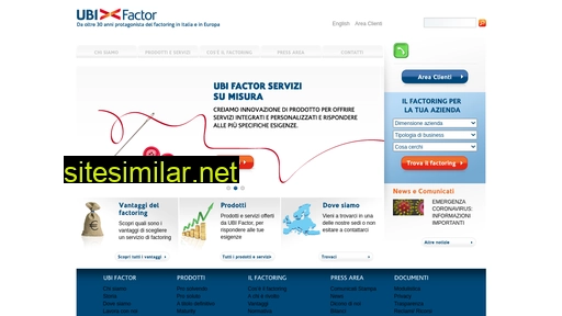 ubifactor.it alternative sites