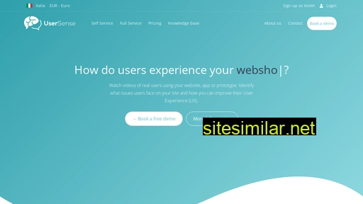 usersense.it alternative sites