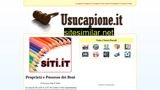 usucapione.it alternative sites