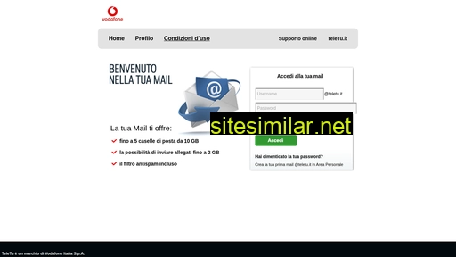 webmail.teletu.it alternative sites