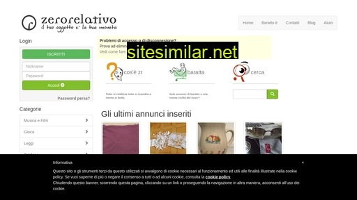 zerorelativo.it alternative sites