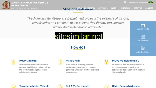 agd.gov.jm alternative sites