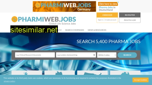 pharmiweb.jobs alternative sites