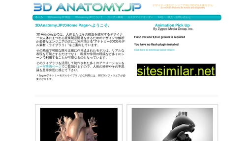 3danatomy.jp alternative sites