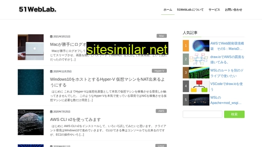 51weblab.jp alternative sites