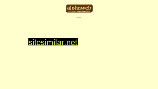 alohaweb.jp alternative sites