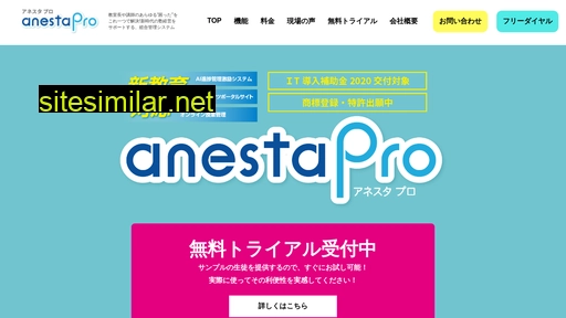 anesta-pro.jp alternative sites