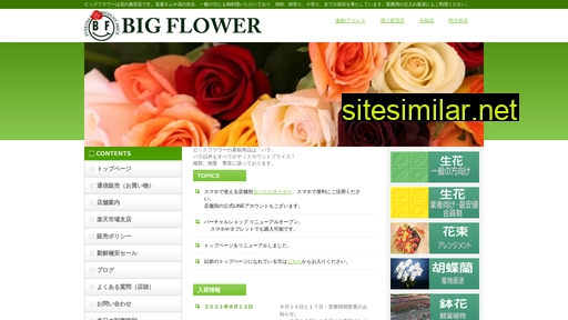 bigflower.co.jp alternative sites