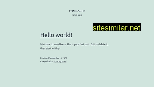 Comp-sp similar sites