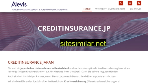 creditinsurance.jp alternative sites