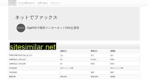 digifax.jp alternative sites
