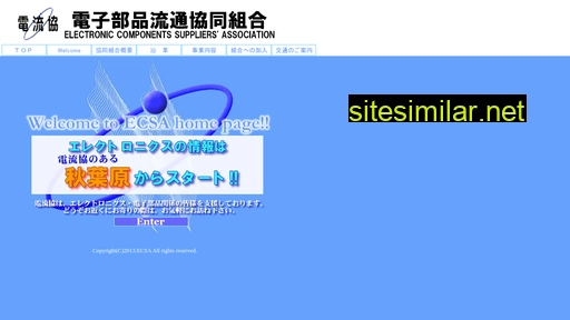 ecsa.or.jp alternative sites