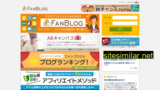 Fanblogs similar sites