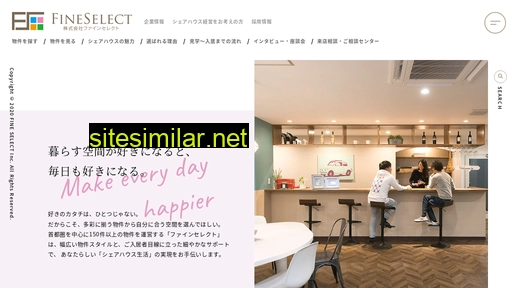 fineselect.jp alternative sites