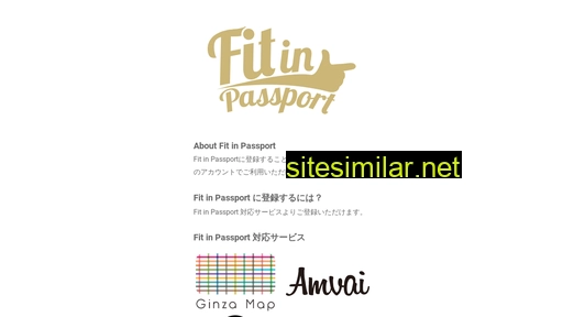 fit-in-passport.jp alternative sites
