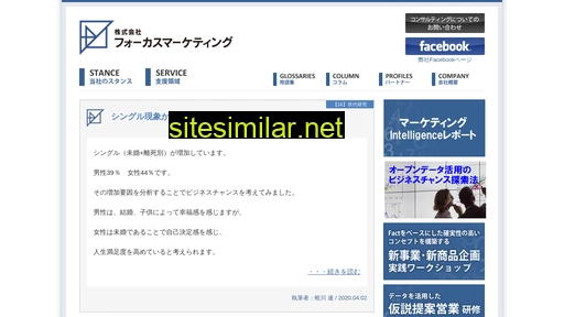 focusmarketing.co.jp alternative sites