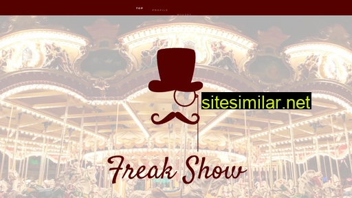 Freak-show similar sites