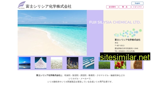 fuji-silysia.co.jp alternative sites