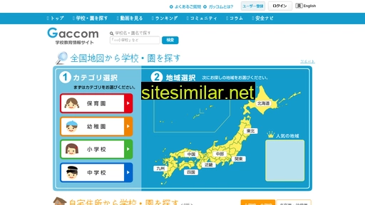 gaccom.jp alternative sites