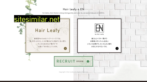 hair-leafy.jp alternative sites