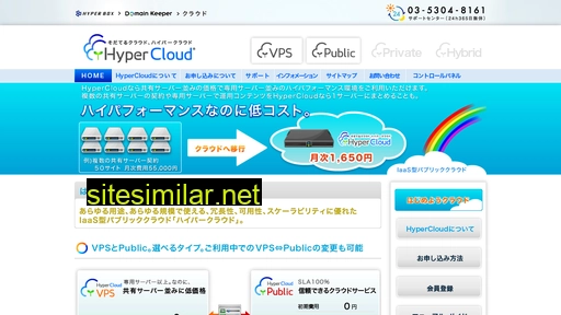 Hyper-cloud similar sites