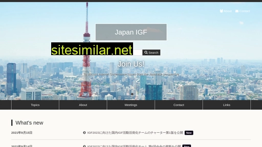 Japanigf similar sites