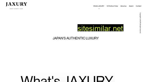 jaxury.jp alternative sites