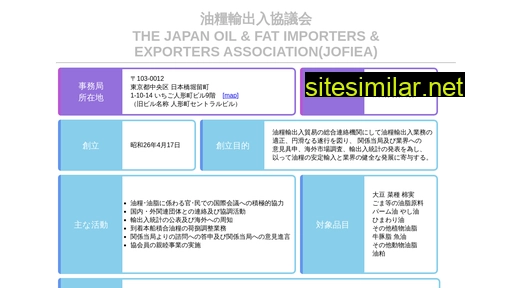 jofiea.gr.jp alternative sites
