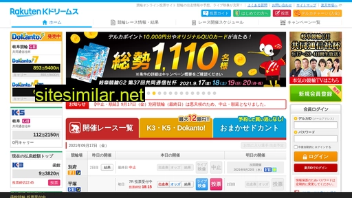 keirin.kdreams.jp alternative sites