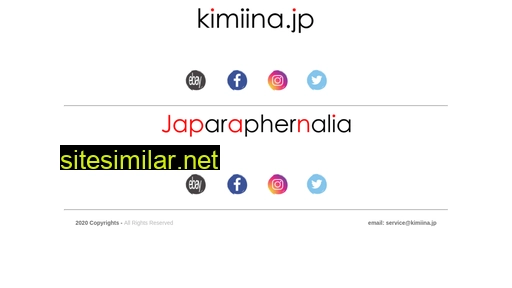 kimiina.jp alternative sites