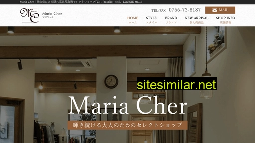 Maria-cher similar sites