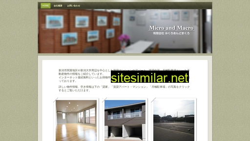 Micro-and-macro similar sites