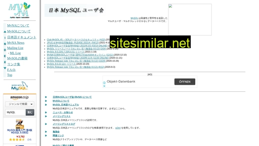 mysql.gr.jp alternative sites