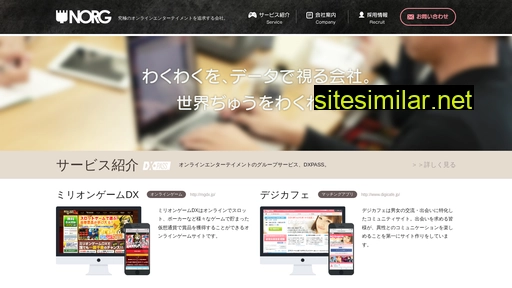 norg.co.jp alternative sites